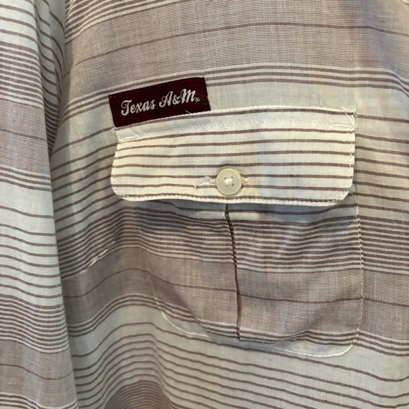 Texas A & M Columbia Professional Fishing Gear women’s sheer shirt.   Sz XL - Picture 5 of 9